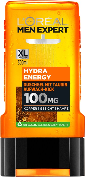 Hydra Energy Taurin Duschgel Packshot